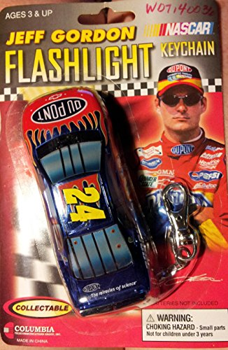 Jeff Gordon NASCAR Flashlight Keychain