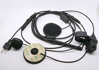 HKSUNKIN Full Face Earpiece Headset Mic Microphone for Midland Radio LXT340 LXT345 LXT420 LXT480