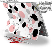 Load image into Gallery viewer, Lots of Dots Pink on White - Decal Style Vinyl Skin fits Microsoft Surface Pro 4 (Surface NOT Included)
