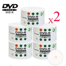 Load image into Gallery viewer, Smart Buy 500 Pack DVD-R 4.7gb 16x Thermal Printable White Blank Data Video Record Disc, 500 Disc 500pk
