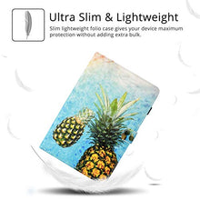 Load image into Gallery viewer, UUcovers Wallet Case for 6&quot; Amazon Kindle Paperwhite (10th Generation, 2018 Release) E-Reader with Pencil Holder [Auto Sleep/Wake] Card Pockets PU Leather TPU Back Shockproof Cover, Beach Pineapple
