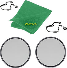 Load image into Gallery viewer, 2pcs 52mm ZeeTech Circular Polarizer CPL Filter + ZeeTech Microfiber Cleaning Cloth + 2pcs Cap Keepers for Nikon Digital SLR Camera Lenses That Have 52mm Thread
