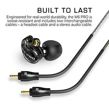 Load image into Gallery viewer, MEE audio Universal-Fit Noise-Isolating Musician&#39;s in-Ear Monitors with Detachable Cables (Smoke) (Model: M6PRO 1st Generation) (Discontinued)
