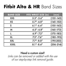 Load image into Gallery viewer, Twist-O-Flex Metal Expansion Black Stainless Steel Stretch Band Replacement for The Alta and Alta HR in a Size S by Speidel
