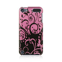 Dream Wireless Crystal Case for iPod touch 5 (Purple with Black Swirl)