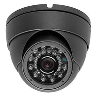 2 Megapixel 1080P Dome IR HD-CVI HD-TVI AHD CVBS 700TVL (4 options in 1) Camera 24IR 3.6mm lens Vandalproof Small Indoor Outdoor Aluminum Housing Security Camera for Gray Color