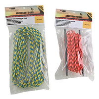 Maxim Polyester Accessory Cord, Blue - Yellow - 20 Individual Packages, Diameter: 3 mm, Length: 50 ft (C3831-03-MASTPACK)