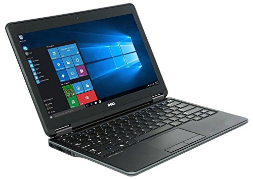 Dell Latitude E7240 UltraBook Laptop: 12.5' (1366x768) Anti-Glare | Intel i5-4310U | 128GB SSD | 4GB | Wireless-AC + Bluetooth | Back-lit | Windows 10 Pro Renewed)