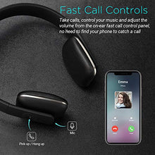 Load image into Gallery viewer, August EP636 Bluetooth Headphones - Wireless On-ear Headphones with NFC / Headset Microphone - Black
