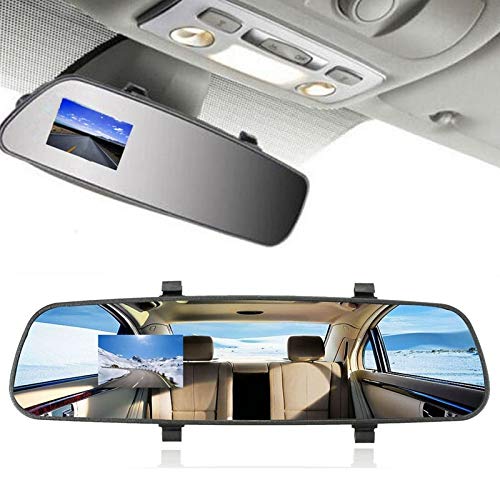 AutoE 2.7 Inch LCD DVR Car Camera Dash Cam Digital Video Recorder Rearview Mirror 5V 1A Auto Video