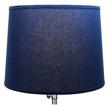 Load image into Gallery viewer, FenchelShades.com Lampshade 14&quot; Top Diameter x 16&quot; Bottom Diameter x 12&quot; Slant Height with Washer (Spider) Attachment for Lamps with a Harp (Prussian)
