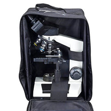 Load image into Gallery viewer, OMAX 40X-2500X Built-in 3.0MP Digital Camera Compound LED Binocular Microscope + Vinyl Carrying Case
