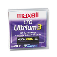 Load image into Gallery viewer, MAXELL lto-3 ultrium 400gb/800gb tape cartridge 1-pk
