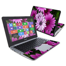 Load image into Gallery viewer, MightySkins Skin Compatible with Asus Chromebook 11.6&quot; C200MA wrap Cover Sticker Skins Purple Flowers
