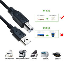 Load image into Gallery viewer, PwrON 6ft USB 2.0 Cable Cord A to B for Acer XD1150 DLP Projector
