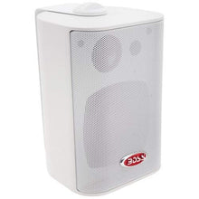 Load image into Gallery viewer, Boss Audio Mr4.3w 4&quot; 3-Way Marine Enclosed System Box Speakers - 200w - White
