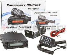 Load image into Gallery viewer, Powerwerx DB-750X Dual Band VHF/UHF (136-174, 400-490) 50W 750 Channel Commercial Mobile Radio
