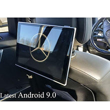 Load image into Gallery viewer, Latest Android9.0 Car Video Headrest TV Monitor for Mercedes Benz Class A B C E S CLA CLS GLA GLK SLK Rear Seat Entertainment System WiFi 2+16GB
