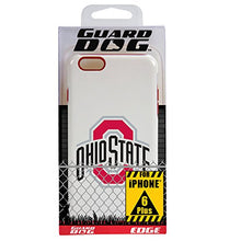 Load image into Gallery viewer, Guard Dog Collegiate Hybrid Case for iPhone 6 Plus / 6s Plus  Ohio State Buckeyes  White
