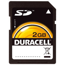Load image into Gallery viewer, Duracell 2 GB SD Flash Memory Card DU-SD-2048-C
