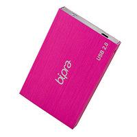 BIPRA 40GB 2.5 Inch USB 3.0 FAT32 Portable External Hard Drive - Pink