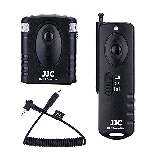 JJC RF Wireless Shutter Remote Control Replaces Olympus RM-CB2 for Olympus OM System OM-5 OM-1 OM-D E-M5 Mark III E-M1 Mark III E-M1 Mark II and OM-D E-M1X