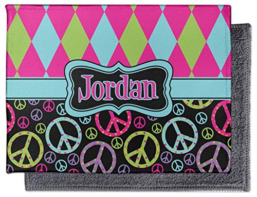 YouCustomizeIt Harlequin & Peace Signs Microfiber Screen Cleaner (Personalized)