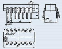 Load image into Gallery viewer, K176LE10 analogue CD4025 IC / Microchip USSR 50 pcs
