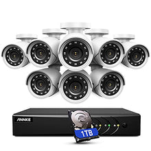 Load image into Gallery viewer, ANNKE 5MP Lite Wired Security Camera System with 1TB Hard Drive, H.265+ 8CH Surveillance DVR and 8 x 1080p HD Weatherproof CCTV Camera, 100 ft Night Vision, Easy Remote Access  E200
