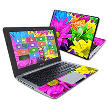 Load image into Gallery viewer, MightySkins Skin Compatible with Asus Chromebook 11.6&quot; C200MA wrap Cover Sticker Skins Colorful Flowers
