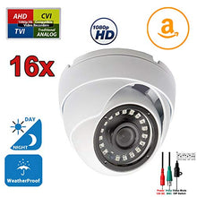 Load image into Gallery viewer, Evertech 16pcs 1080P HD- AHD/CVI/TVI/960H Dome Security Camera Day Night Vision Waterproof Outdoor/Indoor Wide Angle 3.6mm Lens for CCTV Camera System

