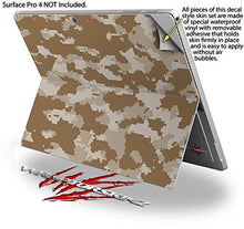 Load image into Gallery viewer, WraptorCamo Digital Camo Desert - Decal Style Vinyl Skin fits Microsoft Surface Pro 4 (Surface NOT Included)
