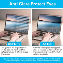 Load image into Gallery viewer, 2 Pack 14 Inch Anti Blue Light Screen Protector, F FORITO Blue Light Blocking &amp; Anti Glare Screen Film for All 14&quot; with 16:9 Aspect Ratio Laptop - Matte
