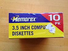 Load image into Gallery viewer, Memorex - 10 x floppy disk - 1.44 MB - black - PC - storage media
