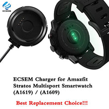 Load image into Gallery viewer, ECSEM 2PCS Charger Compatible with Amazfit Stratos Multisport Smartwatch, Replacement USB Cradle Cord Charging Cable Dock for New Amazfit Stratos Multisport Smartwatch
