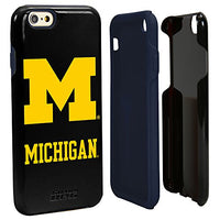 Guard Dog Collegiate Hybrid Case for iPhone 6 / 6s  Michigan Wolverines  Black