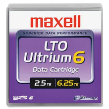 Load image into Gallery viewer, Maxell MAX229558 LTO Ultrium 6 Data Cartridge
