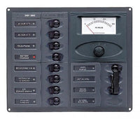 BEP 900-AC-2V-AM-110 10 Way AC Circuit Breaker Panel