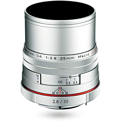 Pentax HD Pentax DA 35mm f/2.8 Macro Limited Lens (Silver)(Japan Import-No Warranty)