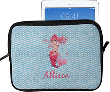 Load image into Gallery viewer, Mermaid Tablet Case/Sleeve - Large (Personalized)
