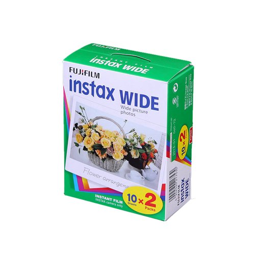 Fujifilm 20-INS100KIT Instax Film 100 Image Kit. 10 Pack / 5 Double Pack