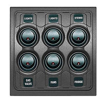 Load image into Gallery viewer, BEP 1000-6W Contour 1000 Switch Panel, 6-Way
