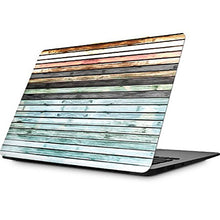 Load image into Gallery viewer, Skinit Decal Laptop Skin Compatible with MacBook Air 13.3 (2010-2017) - Officially Licensed Originally Designed Wooden Stripes Design
