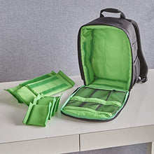 Load image into Gallery viewer, Camera Backpack with Internal Cubbies - Water-Resistant Multipurpose Padded Bag
