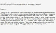 Load image into Gallery viewer, 1 pcs lot non-contact infrared temperature sensor MLX90615ESG-DAA
