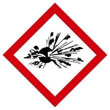 Load image into Gallery viewer, GHS/HazCom 2012: Hazard Class Pictogram Label, Exploding Bomb, 1&quot; each (Pack of 1120)
