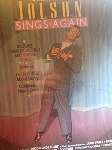 THE JOLSON STORY JOLSON SINGS AGAIN Laserdisc (LD NOT DVD)