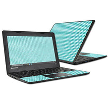 Load image into Gallery viewer, MightySkins Skin Compatible with Lenovo 100s Chromebook wrap Cover Sticker Skins Turquoise Chevron
