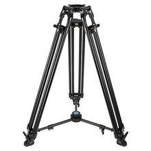 Load image into Gallery viewer, SIRUI BCT 3002Broadcast Stand with Bag Without Head Aluminium 100mm Half Shell/Height 150cm/Weight: 4.8kg/Maximum Load 25kg Black
