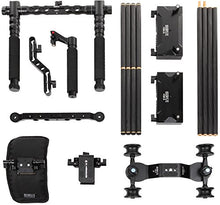 Load image into Gallery viewer, SIRUI VSK 5Video Slider Dolly, Cage, Lowboy Rig with Survival Kit (Aluminium/Carbon Rucksack
